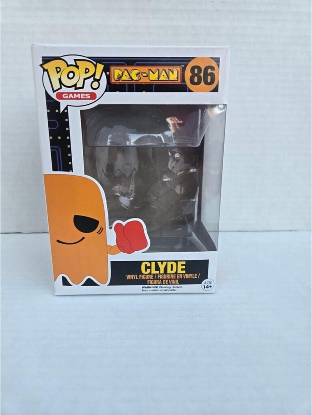 Funko Pop! Games Pac-Man Clyde Vinyl Figure Empty Box